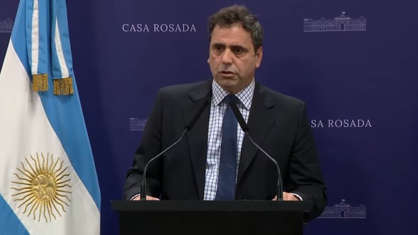 Tras la salida de Francos, Lisandro Catalán renunció al Ministerio del Interior